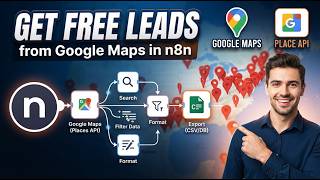 Build a Free Google Maps Lead Scraper with n8n & Google Places API