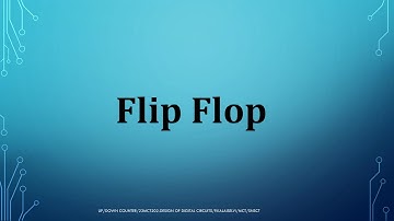 Lecture on Flip Flop | 23MCT202-Design of Digital Circuits | SNS Institutions