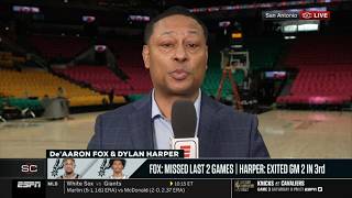 Michael C. Wright reacts to Spurs make shocking change in starting lineup for Game 4 vs. Thunder