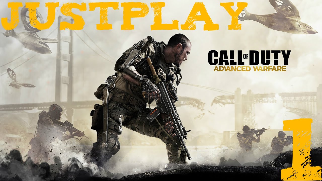 Прохождение CoD: Advanced Warfare № 1 (Боевое крещение) [На русском языке]