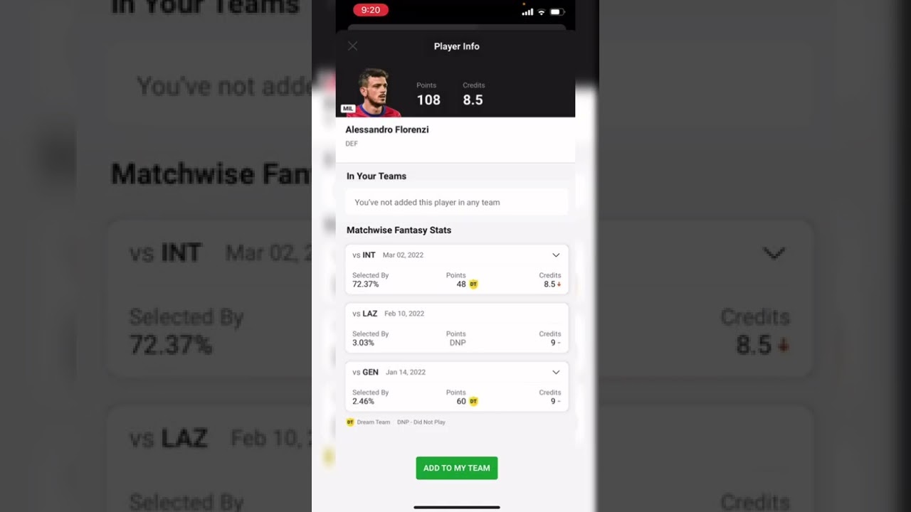 INT Vs MIL Dream11 Team | Fantasy Football Tips | Inter Milan Vs Milan | Coppa Italia