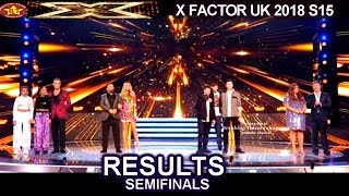 RESULTS Who Advanced or Safe?  Eliminated? | SemiFinal Results  X Factor UK 2018