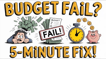 Why Your Budget Always Fails (And The 5-Minute Fix)