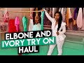 Elbone and ivory try on haul