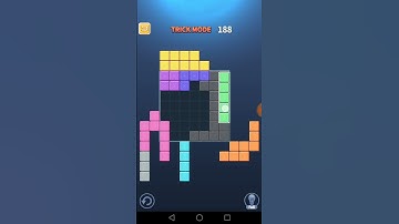 Block Puzzle King Trick Mode Level 188 Walkthrough Solution