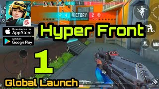 THE NEW VALORANT MOBILE CLONE! | HYPER FRONT GAMEPLAY(GLOBAL)  #VALORANTMobile #Gameplay #HyperFront