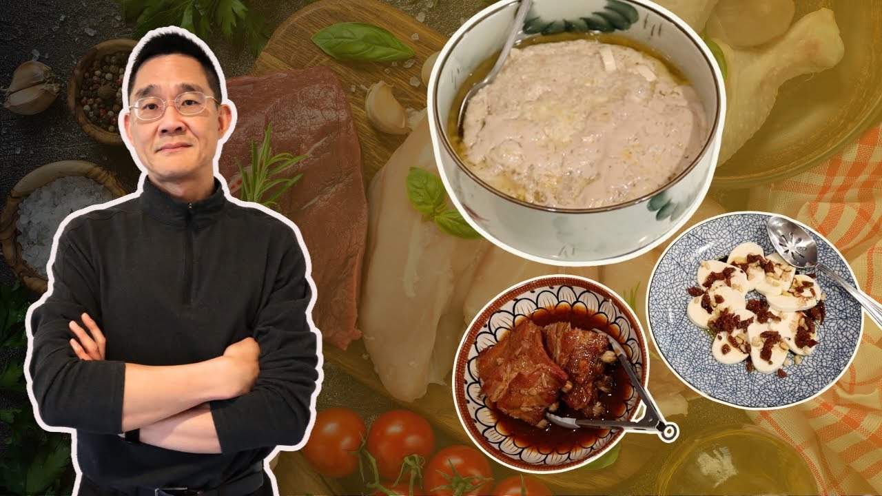 周家厨房｜低碳晚餐吃什么？咸蛋肉饼炖鸡蛋