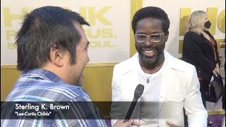 Sterling K. Brown Carpet Interview | Honk For Jesus Save Your Soul