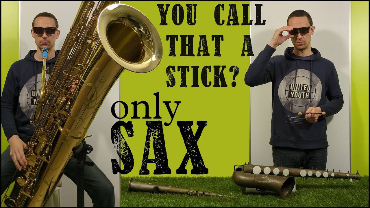 Angry Birds - You call that a Stick? - saxophone only (a saxapella)