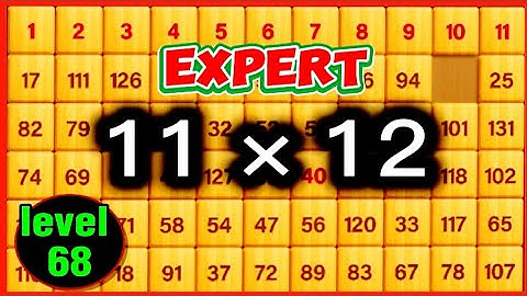 It is worth trying the 11x12 numbers puzzle, as it may help you improve your thinking skills.