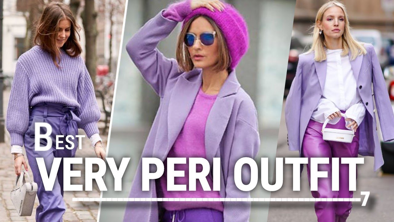 The Color of 2023 Very Peri @ Periwinkle Fashion Color Trends & Style