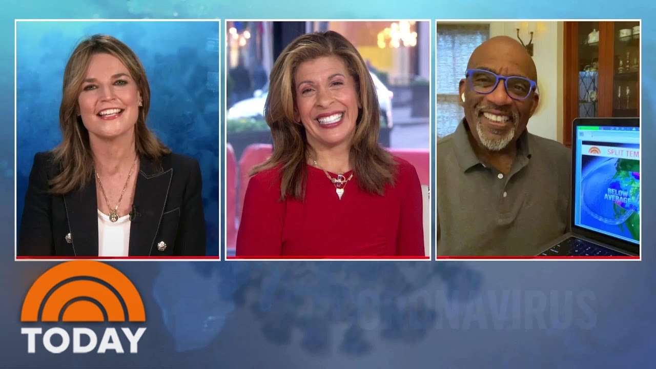 Savannah Guthrie Hoda Kotb And Al Roker Anchor Today From 3 Different Locations Today Youtube