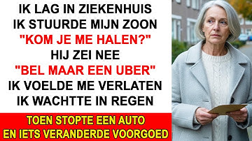 Ik vroeg mijn zoon me op te halen na een riskante operatie, maar hij weigerde, dus ik gewoon...