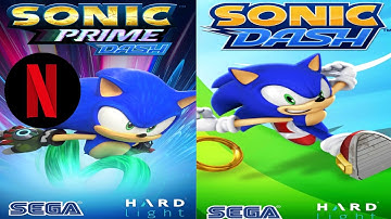 Sonic Prime Dash 🆚 Sonic Dash | Vector The Croc 🆚 Shadow Hedgehog - Hack Unlocked All Character