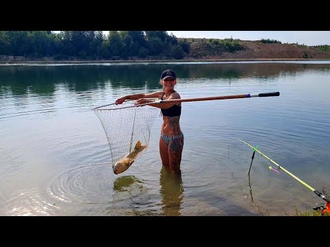 Видео: Взял ЖЕНУ НА РЫБАЛКУ с ночёвкой и ПОНЕСЛАСЬ...!!!