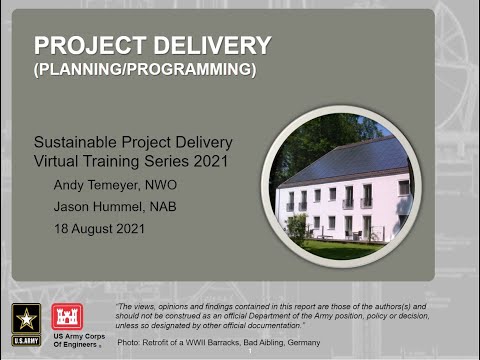 Session 02: Project Delivery - Planning/Programming