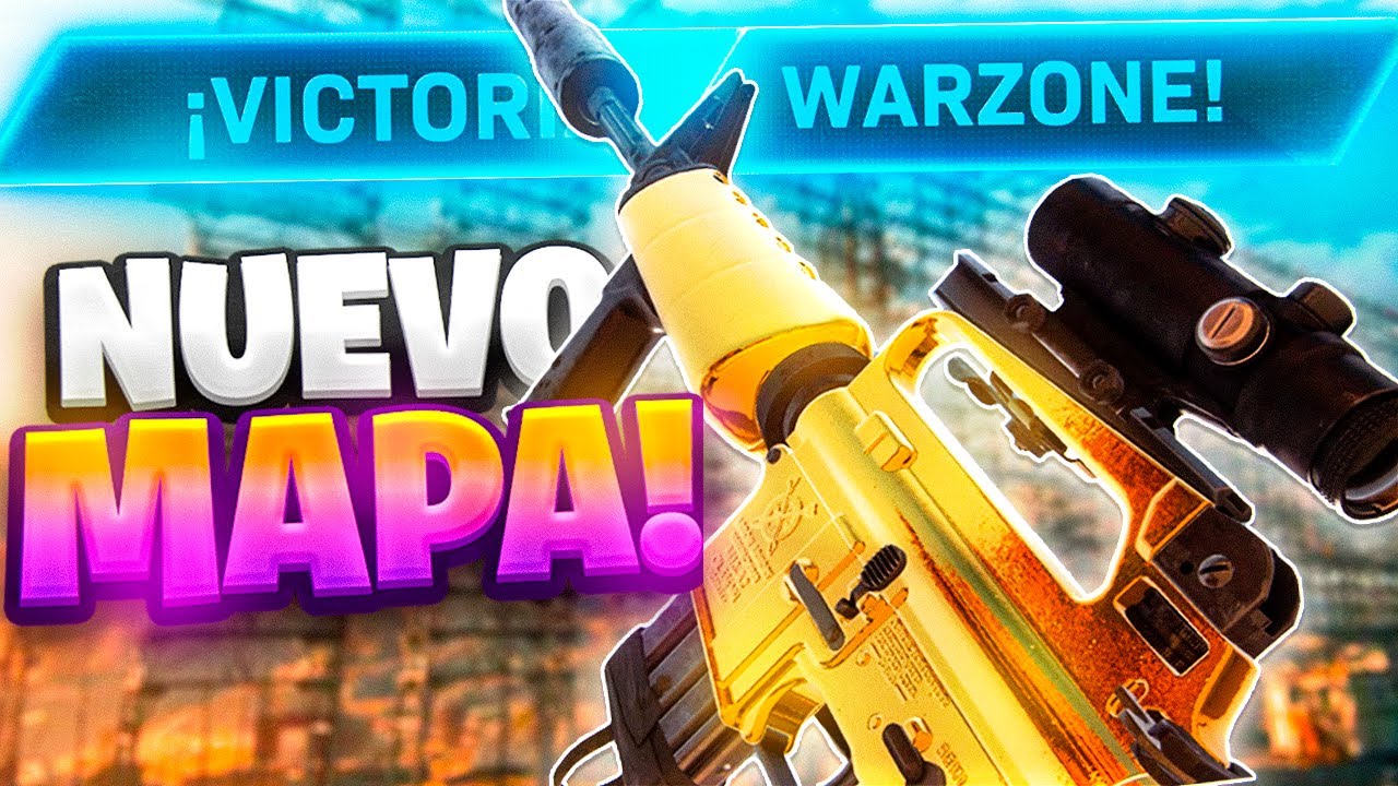MI PRIMERA VICTORIA EN EL NUEVO MAPA DE CALL OF DUTY WARZONE - YouTube