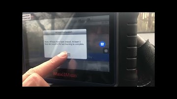 Autel IM508  Mazda 3 AKL  2008 key cutting - and key learning