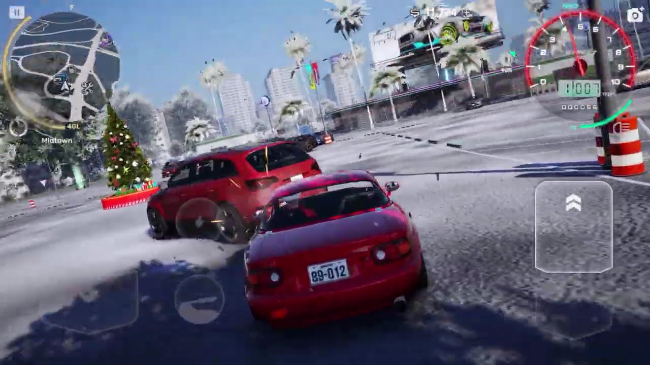 Playing car x street Mobil 