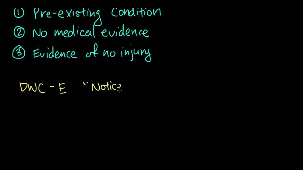 California Workers' Compensation - Claim Denial