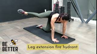Leg extension fire hydrant