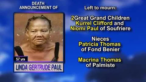 Linda Gertrude Paul long