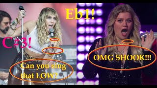 SUDDEN LOW NOTES!!! - Female Singers!!!
