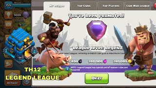 Townhall 12 in Legend League 🔥😂 #coc #clashofclans #legendleague screenshot 5