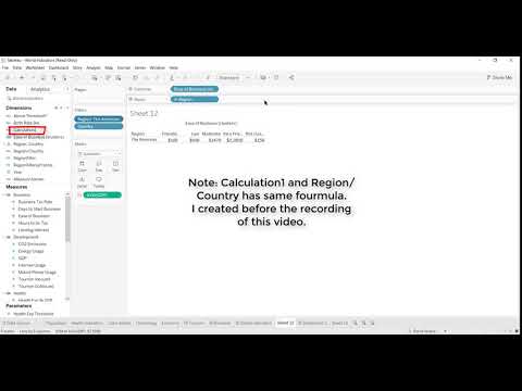 Tableau - How to Dynamically Change Dimension Based on Filter/Parameter ...