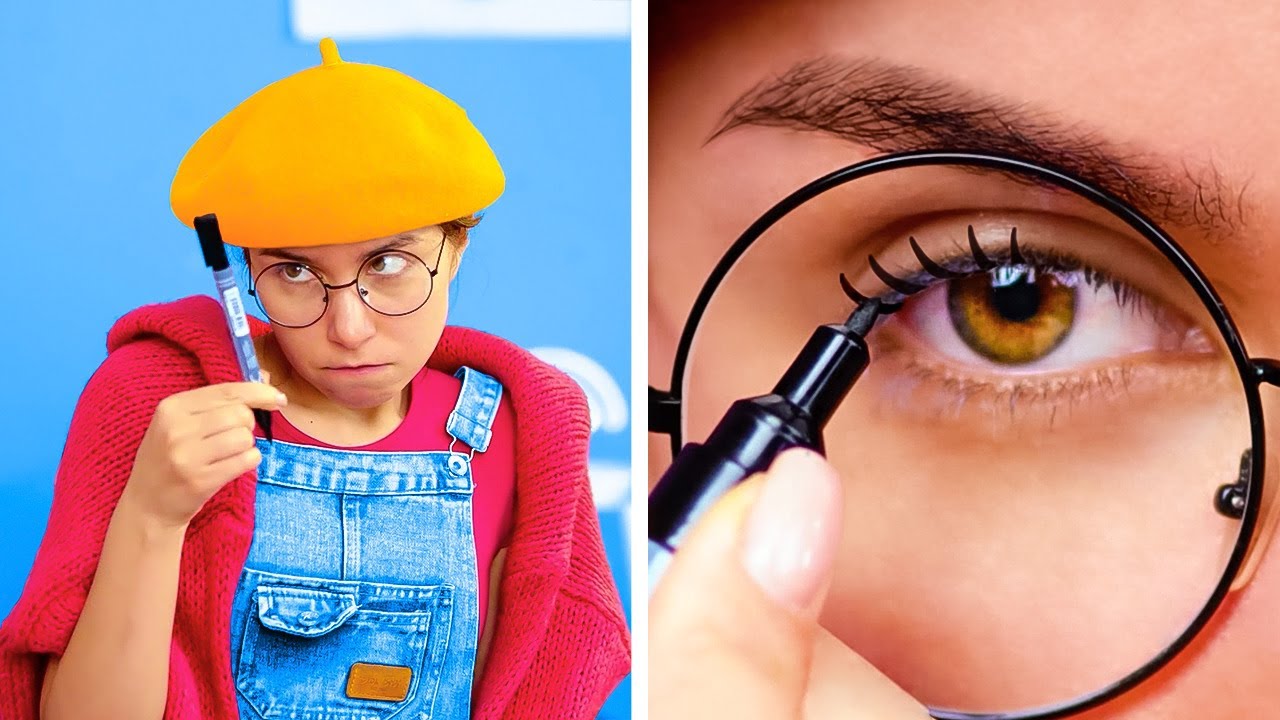 30 School Beauty Hacks ✏️?