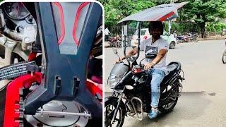 Isko Laga Dala To LifeHar Mausam Me Jhingalala🕺Bike Ki Yah Chhatri Bade Kam Ki Hai‼️Price N Details