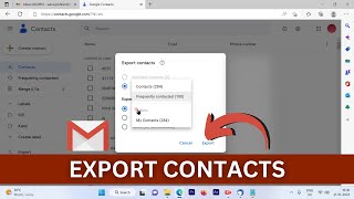 Gmail Contacts Export | How to Export Google Contacts to CSV? screenshot 5