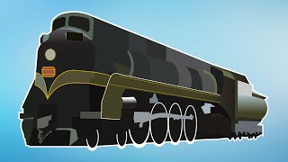 Canada's Streamlined Steam Engines
