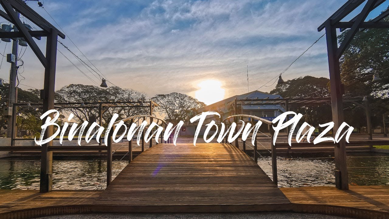 Binalonan Town Plaza B-roll