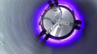 How to install UV liner with packer