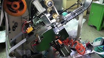 HY-133S-C Auto nylon zipper single side slider mounting machine for nylon zipper machine