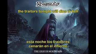Rhapsody Of Fire - March Against The Tyrant (Lyrics & Sub. Español)