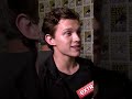 Tom Holland vs. Spider-Man&#39;s hater #shorts #short #tomholland #spiderman #comiccon #funny