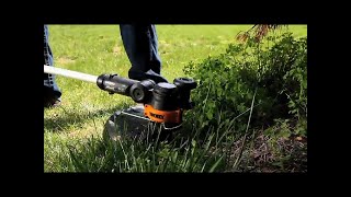 Worx WG155 20V MAX Cordless Lithium 10-Inch String Trimmer/Edger, Battery and Charger Included