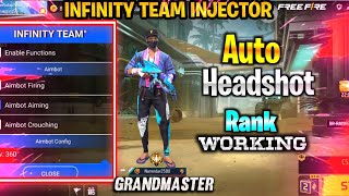 Free Fire OB39 New Injector | Infinity Team | Headshot Hack | Free Fire Hack | | Free fire Max Hack