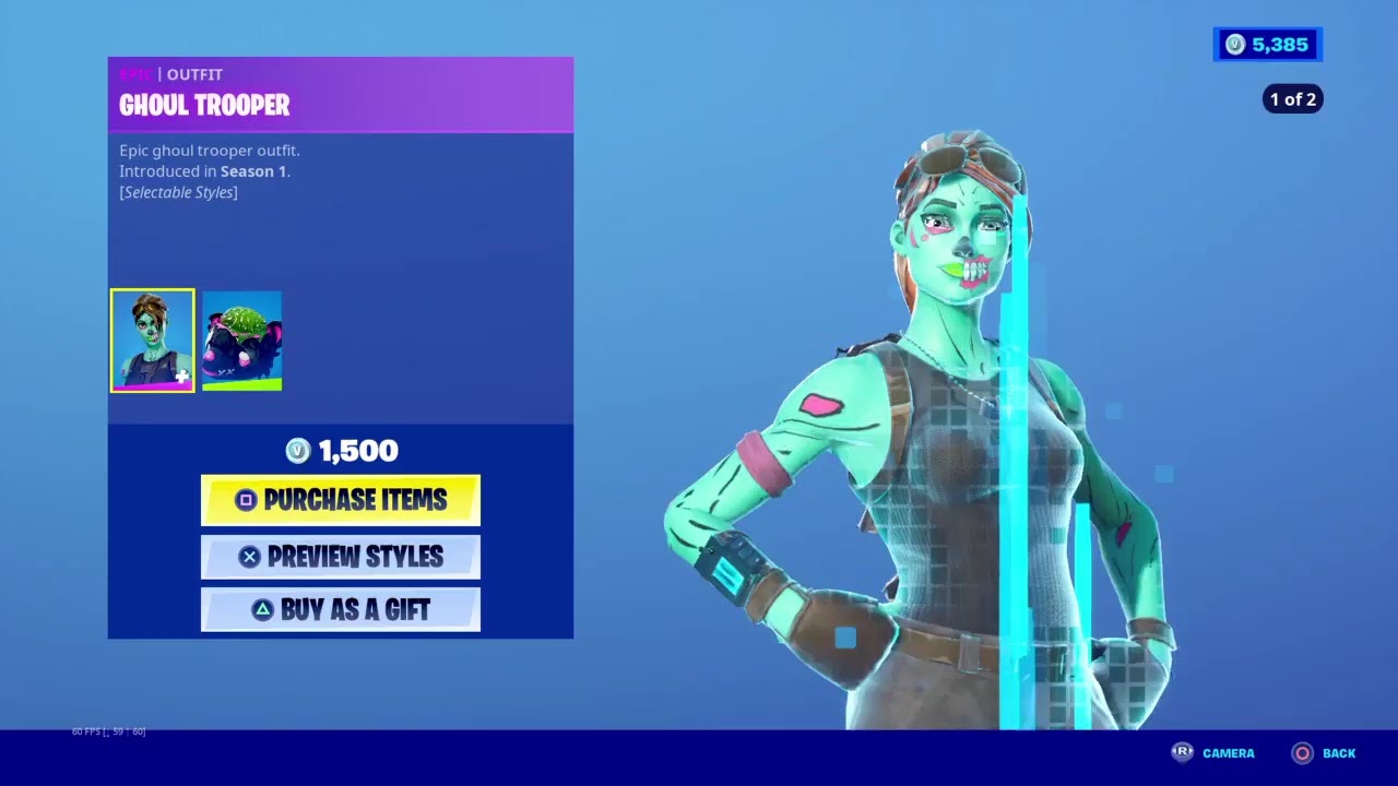 GHOUL TROOPER RETURNS FORTNITE NO WAY!!!!! YouTube