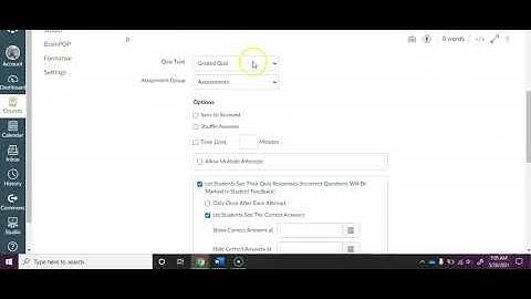 How to Create a Classic Canvas Quiz