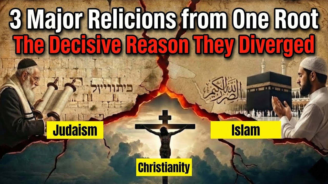 The Key Differences Between Judaism, Christianity, and Islam—Completely Explained in 15 Minutes!