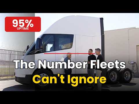 Tesla Semi's 95% Uptime Just Ended Diesel's Last Argument