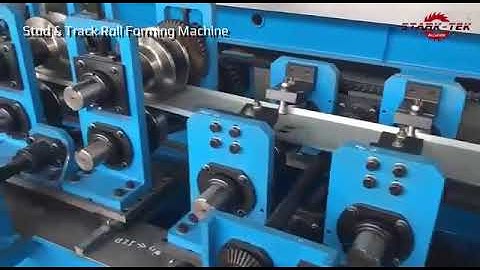 Stud & Track Roll Forming Machine