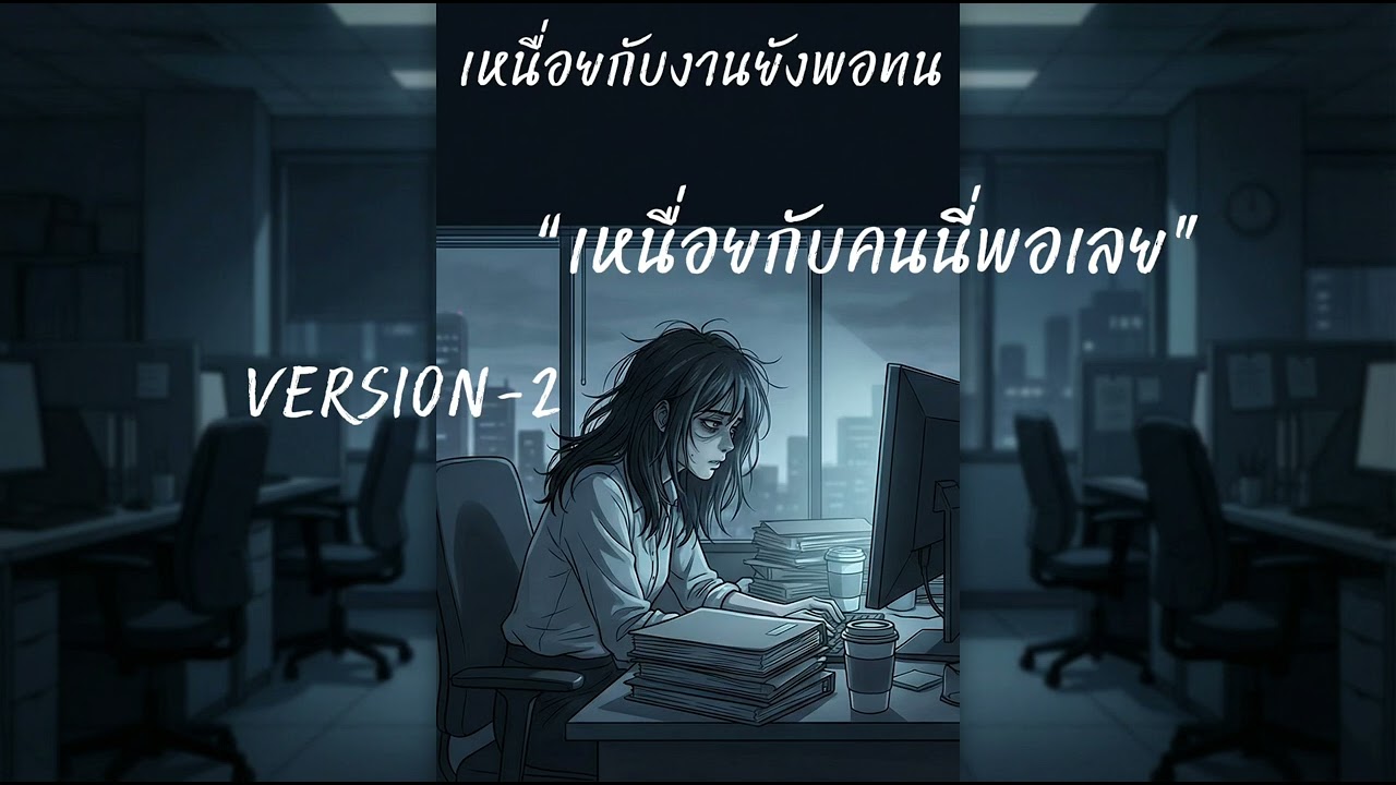 [ VERSION-2 ] เพลง เหนื่อยกับงานยังพอทน เหนื่อยกับคนนี่พอเลย (ลิขสิทธิ์ : ปู่อินย่าเกศ)