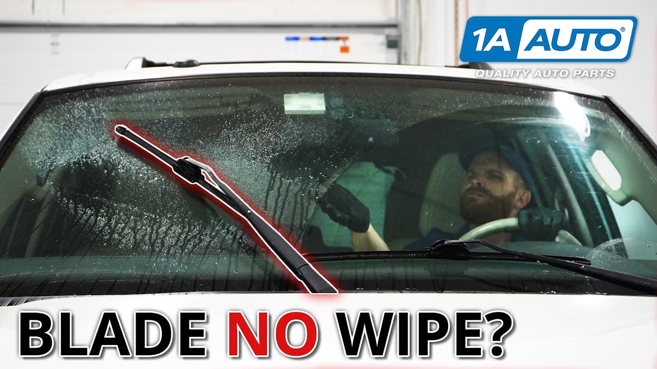 Windshield Wiper Not Touching Glass: Causes, Fixes & More