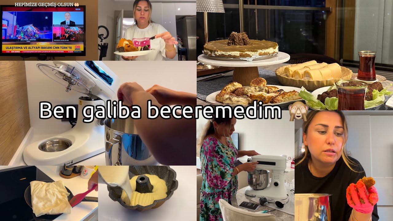 İLK ÇİĞ KÖFTE DENEMESİ|TARİFİNİZ VARSA ALIRIM|ARKADAŞIMDA ÇAY KEYFİ|KEK KALIBINI DENEDİM|GEÇMİŞ OLSN