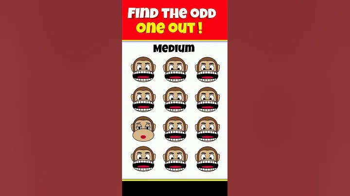Find the odd emoji out ! 😀 emoji challenge #shorts #riddles #paheli eye test game
