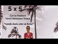 “CUANDO DUELE ESTAR EN FORMA” 5 x 5 con la Pastora Yareli Velázquez Roque